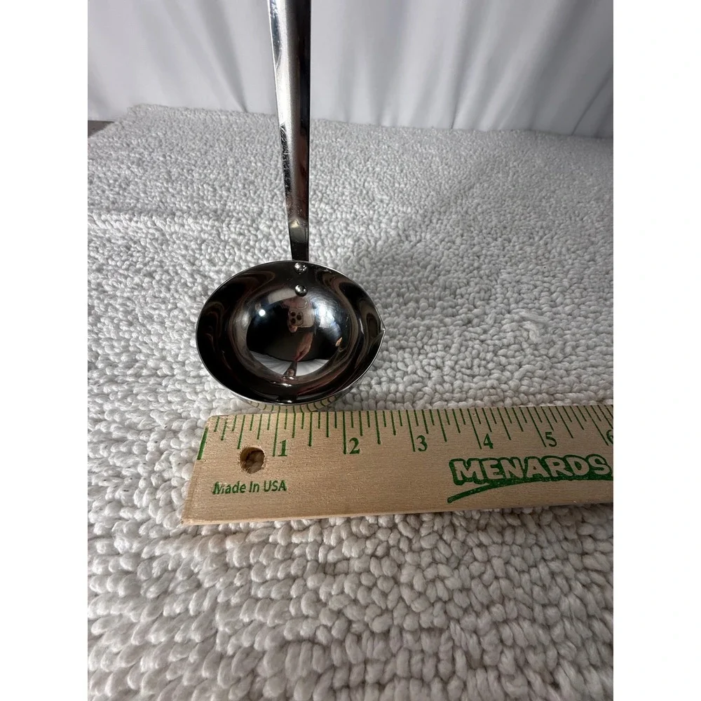 American Metalcraft 18-8‎ Stainless Steel Ladle with Pour Spout Japan 10 inch